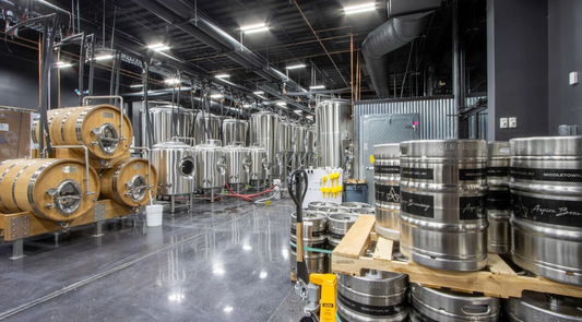 aspire brewing picture of where they brew the beer