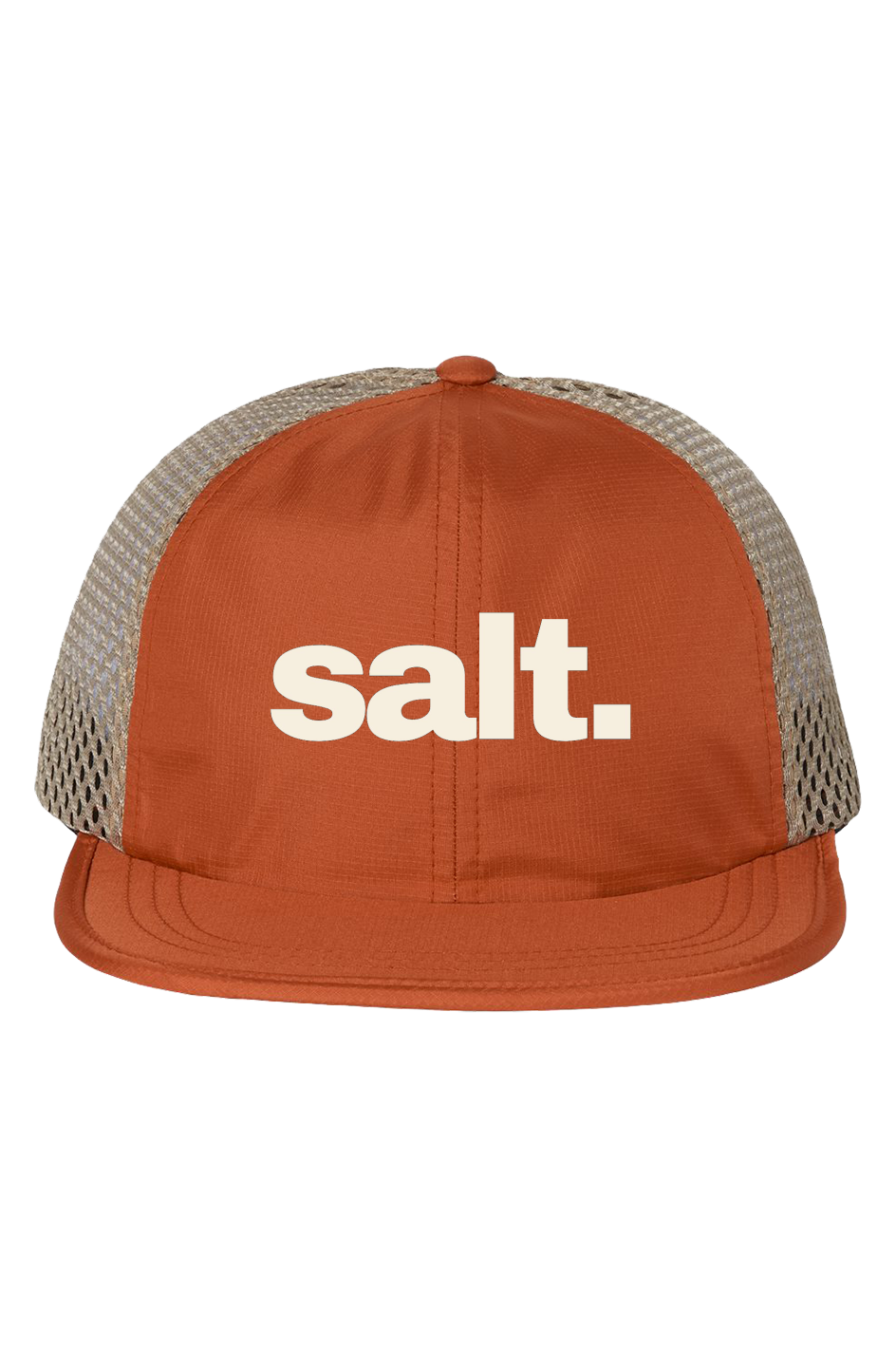 Texas Orange/ Khaki Rogue Wide Mesh Cap